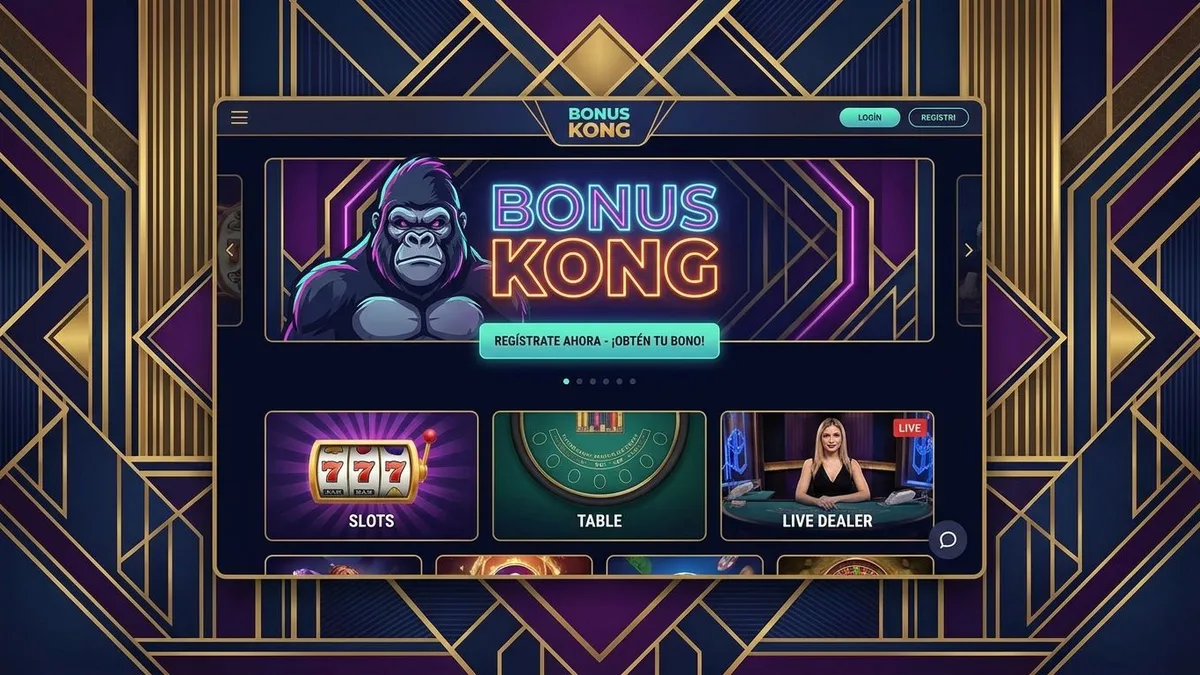 Registro en Bonus Kong